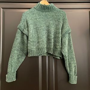 Cropped urban outfitters sweater